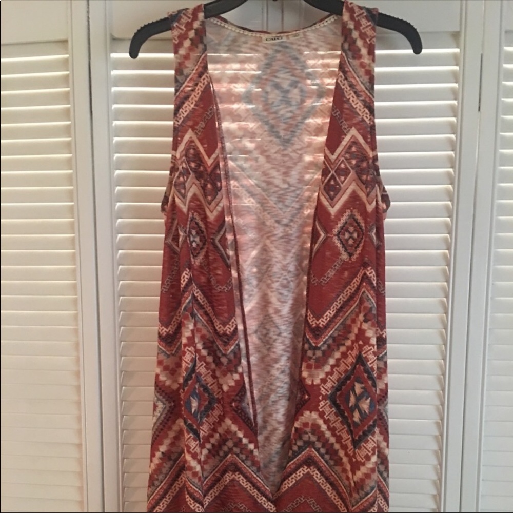 Cato Aztec Vest/Tank Duster